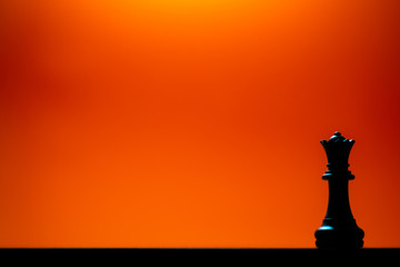 Chess pieces. Concept of business ideas and Competition and Strategy
