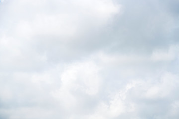 Sky and clouds with a beautiful light in the daytime