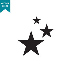 star vector icon in trendy flat design