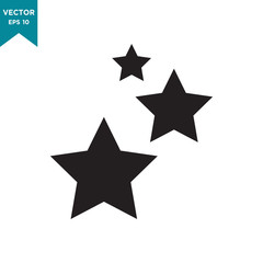 Obraz premium star vector icon in trendy flat design