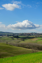 Fototapeta na wymiar Beautiful landscape in central Italy