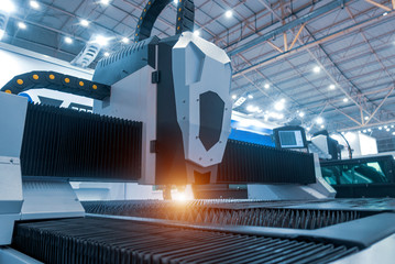 Industrial metal laser cutting machine