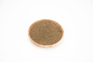 The foot bags used in traditional places like Asia and China contain mogwort powder