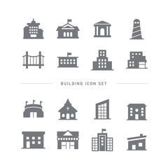 BUILDING ICON SET