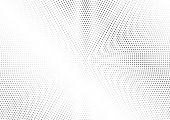 Abstract halftone dotted background. Monochrome pattern with dot and circles.  Vector modern futuristic texture for posters, sites, business cards, cover postcards, interior design, labels, stickers.