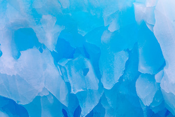 Blue ice cave