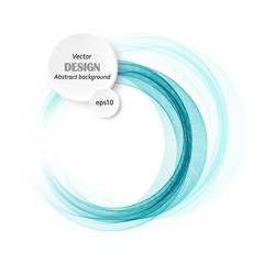 Abstract vector background with color ring.The shape of the circle.The blue line circle.Blue transparent circles.Vector circle.Frame circle.The blue border of the circle eps10