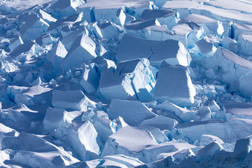 Detail glacier