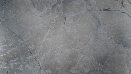Grey blue marble texture as background with copy space