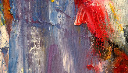 Oil paint texture abstract background.