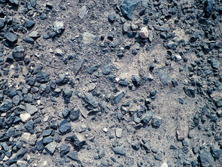 Soil and rocks as background