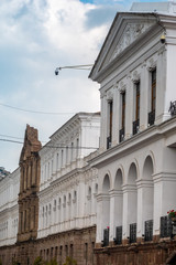 The historical center of Quito, founded in the 16th century on the ruins of an Inca city, Ecuador