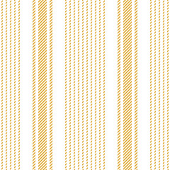 Seamless stripes pattern. Abstract gold and white vertical lines for spring and summer dress, bed sheet, duvet cover, trousers, or other modern fashion or home fabric print.