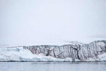 Edge ice shelf