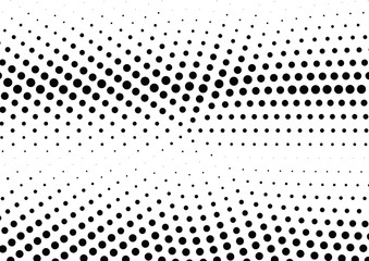 Abstract halftone dotted background. Monochrome pattern with dot and circles.  Vector modern pop art texture for posters, sites, business cards, cover postcards, interior design, labels, stickers.