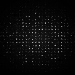 Abstract color illustration of dots. Pixels background.