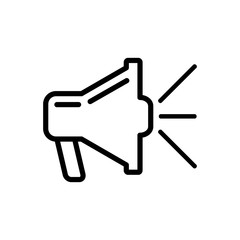 megaphone icon vector