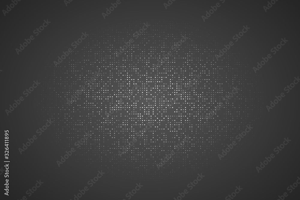 Aufkleber abstract color background of dots. pixels vector illustration.
