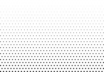 Abstract halftone dotted background. Monochrome pattern with square.  Vector modern pop art texture for posters, sites, cover, business cards, postcards, art design, labels and stickers.