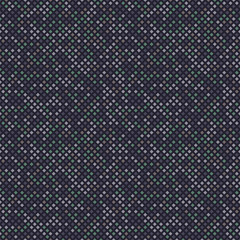 Dots seamless pattern background. Small squares and pixels. Small particles.