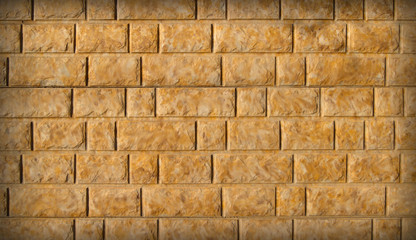 Reliable Brick Wall. Protective Structure. Ivory Brickwall Texture.