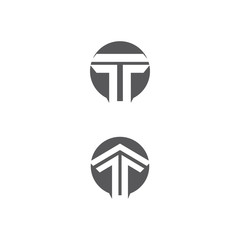 T  Logo Template vector symbol