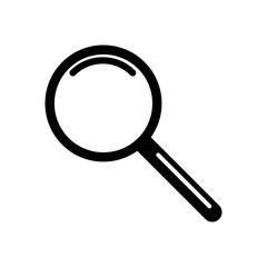magnify icon vector template