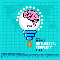 world intellectual property day, Poster dan Banner