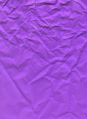 purple vintage paper crumpled sheet