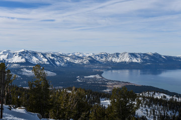 Ski Resort Tahoe Lake
