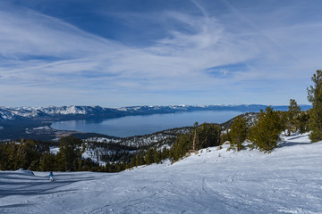 Ski Resort Tahoe Lake