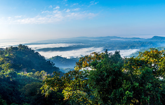 Clouds from top of the Hill at Sajek