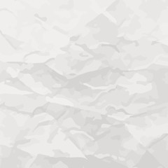 A crumpled paper design. Illustration.