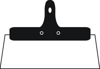 Trowel for tile icon