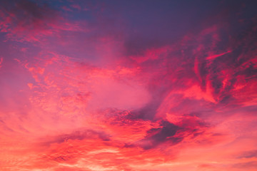 Burning Sky Sunset horizontal