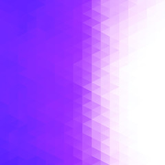 Purple Polygonal Mosaic Background, Creative Design Templates