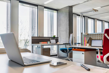 Photo of modern office