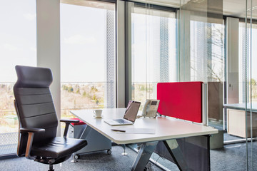Fototapeta premium Photo of modern office