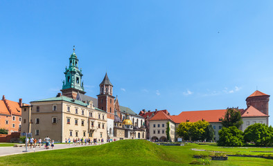 Fototapeta na wymiar Architecture of old Krakow