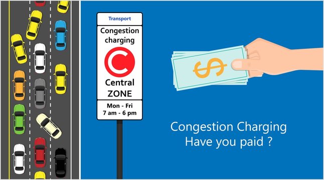 Congestion Charge Price Pay Electronic Road Pricing Air Quality Ticket 