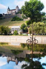 Flood in Würzburg creatively photographed