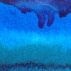 Watercolor texture, vector colorful hand painted background, aquarelle gradient