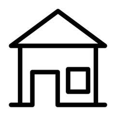 House icon. Home sign. Real estate, mortgage concept.