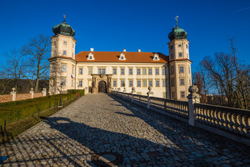 Fototapeta na wymiar Mnisek Pod Brdy Castle - Czech Republic, Europe