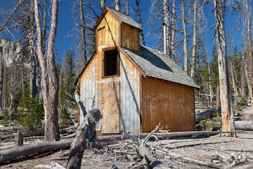 Abandoned Shed on the Shore of Horseshoe Lake