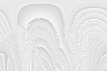 Abstract grey white waves and lines pattern.  Futuristic template background. 