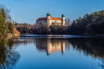 Fototapeta na wymiar Mnisek Pod Brdy Castle - Bohemia, Czech Republic