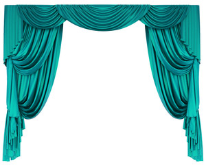 Theatre Curtain Isolated