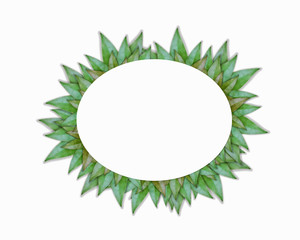 Background of Tropical Leaves. Suitable for nature concept.