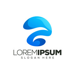 wave logo design vector illustration